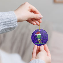 Load image into Gallery viewer, Parody Minecraft Chicken Jockey 3" Ceramic Ornament Made In The USA Ships From The USA