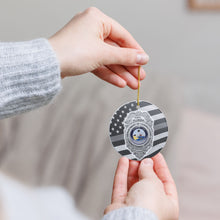 Load image into Gallery viewer, Florida Department of Corrections Correctional Officer  3&quot; Ceramic Christmas Ornament Made in the USA Ships From The USA