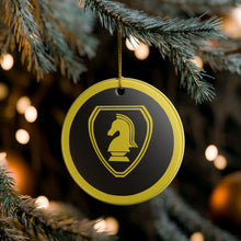 Load image into Gallery viewer, Knight Rider Holiday Christmas Ornament Knight Industries 3&quot; Ceramic Made in the USA Ships From The USA