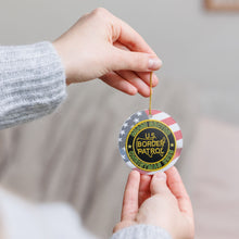 Load image into Gallery viewer, MIAMI SECTOR BORDER PATROL BPA 3" CERAMIC CHRISTMAS ORNAMENT  MADE IN THE USA SHIPS FROM USA