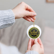 Load image into Gallery viewer, BUFFALO SECTOR BORDER PATROL BPA 3" CERAMIC CHRISTMAS ORNAMENT  MADE IN THE USA SHIPS FROM USA