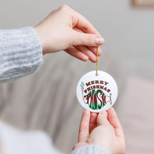 Load image into Gallery viewer, PHISH Holiday Christmas Ornament Merry PHISHMAS 3&quot; Ceramic Made in the USA Ships From The USA (Copy)
