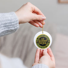 Load image into Gallery viewer, EL CENTRO SECTOR BORDER PATROL BPA 3" CERAMIC CHRISTMAS ORNAMENT  MADE IN THE USA SHIPS FROM USA