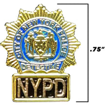 Load image into Gallery viewer, NYPD Detective Cufflinks New York City Police PBX-012-D