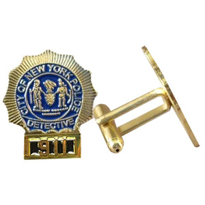 NYPD Detective Cufflinks 911 New York City Police PBX-008-9 P