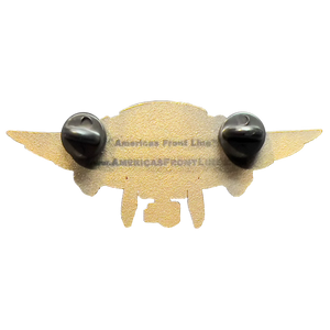 Gold 3D Full size UAS FAA Commercial Drone Pilot Wings pin GL12-006 P-258