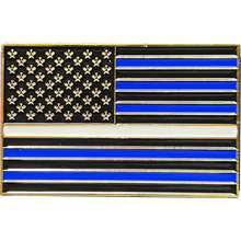 Load image into Gallery viewer, EMS Paramedic Challenge Coin thin white line american flag EMT red line fire department GL13-001