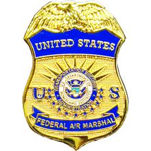 Load image into Gallery viewer, Federal Air Marshal FAM pin with color enamel PBX-005-J P-235