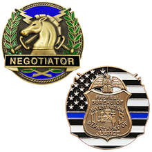 Load image into Gallery viewer, FBI Special Agent Intel Analyst Federal Bureau Investigations Challenge Coin Negotiator GL13-007
