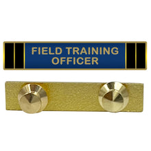 Load image into Gallery viewer, FTO Field Training Officer commendation bar pin Police Uniform LAPD BPD NYPD CBP and more PBX-010-A P-294