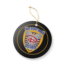 Load image into Gallery viewer, Disney Security Holiday Christmas Ornament Walt Disney 3&quot; Ceramic Made in the USA Ships From The USA