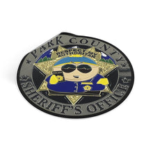 Load image into Gallery viewer, Parody Eric South Respect Cartman Park My Police Authority  3" Stickers (Pack Of 2)