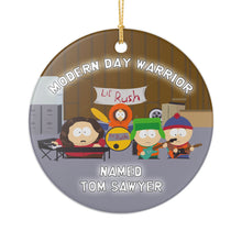 Load image into Gallery viewer, Lil Rush South Park Tom Sawyer 3" Ceramic Holiday Christmas Ornament Made in the USA Ships From The USA