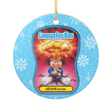 Load image into Gallery viewer, GPK Adam Bomb Garbage Pail Kids 3&quot; Ceramic Christmas Ornament Made in the USA Ships From the USA