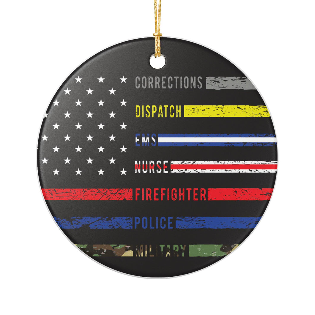 First Responders Thin Line Flag 3