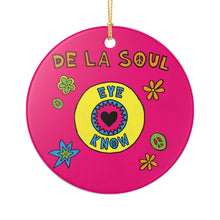 Load image into Gallery viewer, De La Soul Eye Know 3" Ceramic Christmas Ornament Made In The USA Ships From The USA