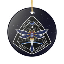 Load image into Gallery viewer, SpaceX Crew 4 Four 3&quot; Ceramic Christmas Ornament Made In The USA Ships From The USA