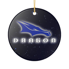 Load image into Gallery viewer, SpaceX Dragon 3&quot; Ceramic Christmas Ornament Made In The USA Ships From The USA