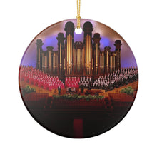 Load image into Gallery viewer, LDS Church Tabernacle Choir 3" Ceramic Christmas Ornament Made In The USA Ships From The USA