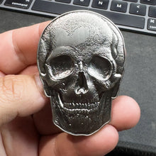 Load image into Gallery viewer, Thin Green Line Flag Border Patrol Sheriff Eagle God Bless America Skull Challenge Coin Marines Army Veteran EL14-008