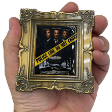Load image into Gallery viewer, Good Fellas NYPD Fuggedaboutit Movie Poster Challenge Coin NITRO Organized Crime Control Bureau BL4-012