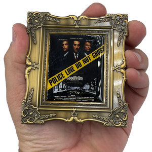 Good Fellas NYPD Fuggedaboutit Movie Poster Challenge Coin NITRO Organized Crime Control Bureau BL4-012