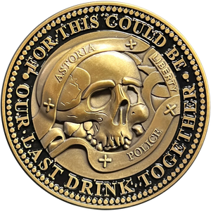 Pre Order For Goonies Astoria Police Challenge Coin Goonies Never Say Die One Eyed Willie GL14-006