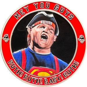 Goonies Chunk Sloth Truffle Shuffle Hey You Guys Challenge Coin BL18-003