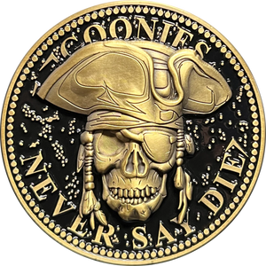 Goonies Astoria Police Challenge Coin Goonies Never Say Die One Eyed Willie GL14-006