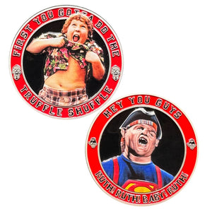 Goonies Chunk Sloth Truffle Shuffle Hey You Guys Challenge Coin BL18-003