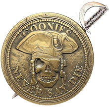 Load image into Gallery viewer, Goonies Never Say Die One Eyed Willy Shield with removable Sword Challenge Coin Set BL17-019