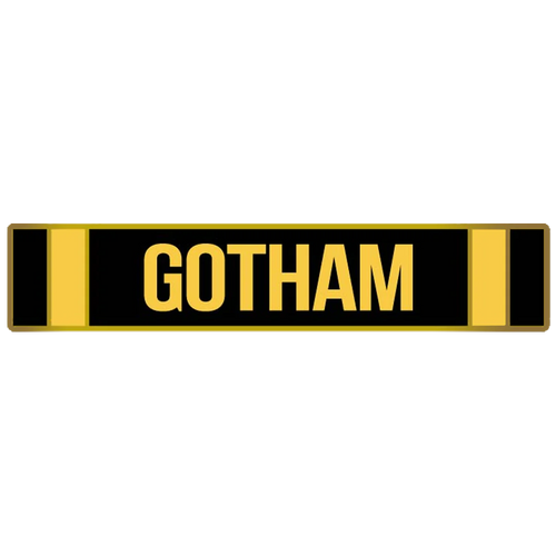 Gotham City Police Department GCPD commendation bar pin Police Style LAPD NYPD CBP BPD EL13-023 P-253