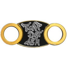 Load image into Gallery viewer, MTV Cribs Michael Strahan episode matching gray Cigar Cutter for Tap Dat Ash Cigar Coin CC-013