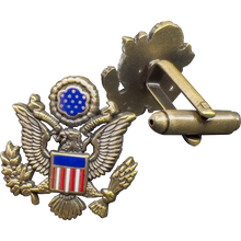 Load image into Gallery viewer, Cufflinks Seal of the President of the United States Presidential US Senator Congress Eagle DL9-07