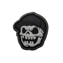 Load image into Gallery viewer, Evil Skull Bear Hoodie Cap PVC Hook and Loop Tactical Morale Patch Ranger Eyes Ships Free From The USA PAT-830
