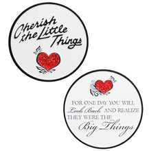Load image into Gallery viewer, Cherish The Little Things LOVE Challenge Coin Medallion Valentines Day Happy Anniversary Gift BL18-018