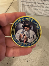 Load image into Gallery viewer, DOJ DOW Joint Ops Maduro Aprehension Challenge Coin