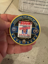 Load image into Gallery viewer, DOJ DOW Joint Ops Maduro Aprehension Challenge Coin