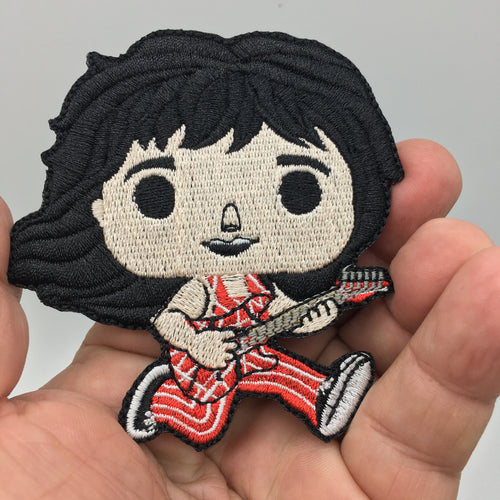 Rock Star Guitar Hero Embroidered Hook and Loop Patch  Funko Inspired Tactical Morale Ranger Eyes Ships Free From The USA PAT-755 (E)