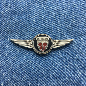 Full Size Disneyland Security Gold Color Drone Pilot Wings Pin Free USA Shipping P-274
