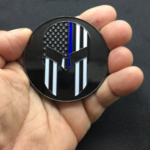 Texas Rangers Gladiator Thin Blue Line Police Challenge Coin LEO CBP FBI ATF DEA BPA
