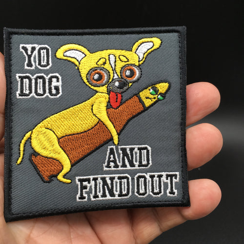 Funny F#@K Around A Round And Find Out Embroidered Hook And Loop Tactical Morale Patch Ships Free In The USA PAT-869