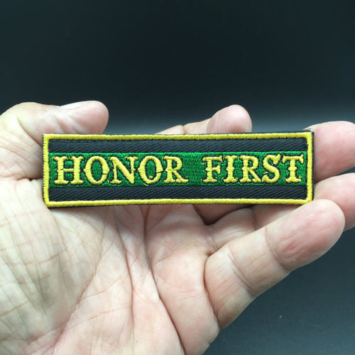 Border Patrol Honor First Hook and Loop Morale Patch Ships Free In The USA PAT-868