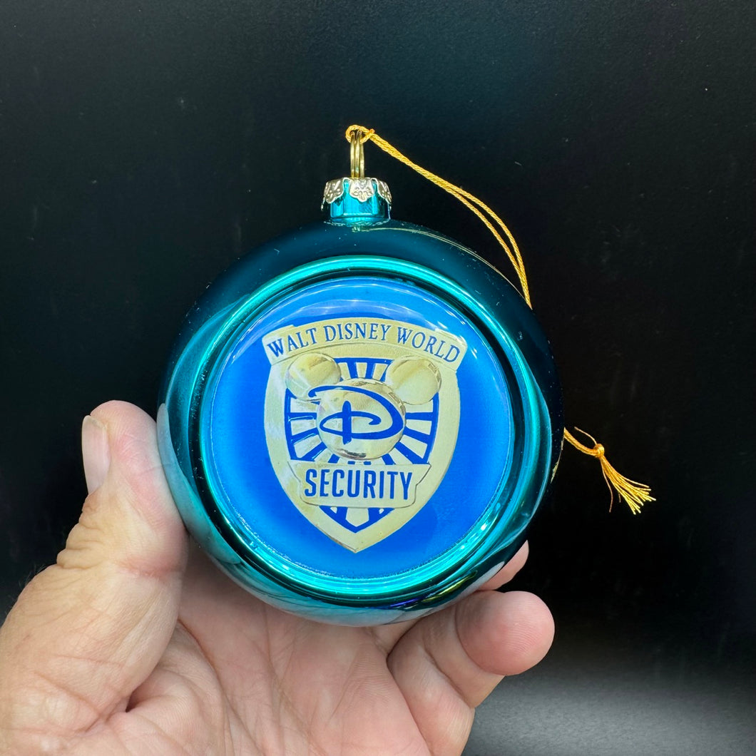 Disney World Security Christmas Holiday Ornaments 3.5