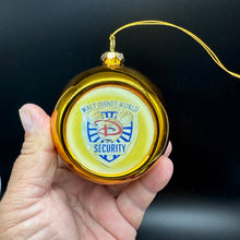 Load image into Gallery viewer, Disney World Security Christmas Holiday Ornaments 3.5&quot; Shatterproof Ships Free In The USA