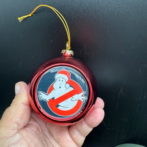 Santa Hat Mooglie 3.5" Shatterproof Ornament Ghostbusters GB Christmas Ships Free in The USA