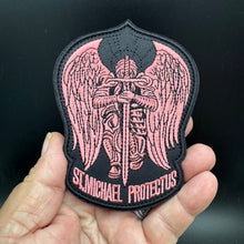 Load image into Gallery viewer, Large Saint Michael Protect Us Patch Hook and Loop Morale Tactical Ships Free In The USA PAT-895/896/897/898/899