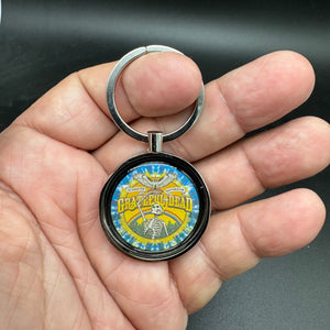 Grateful Keychain Dead 1.25" Metal Deadhead