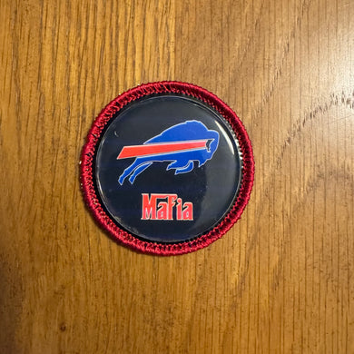Bills Mafia Buffalo Hybrid Photoprinted Embroidered Hook and Loop Morale Ranger Eyes