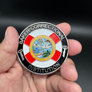 PRE-SALE REORDER DEPORTATION DEPOT Baker County Correctional Institution ICE CHALLENGE COIN